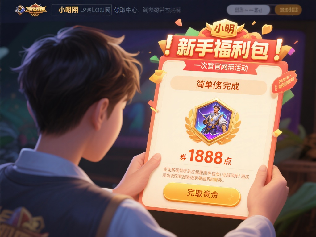 举个例子，小明在一次官网活动中发现了一个